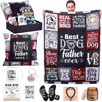 11 Pcs Dog Dad Gifts for Men Dog Lover Gift Set Birthday Gifts