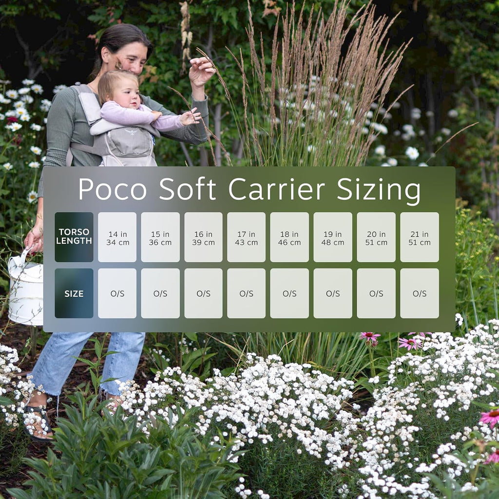 Poco LT Soft Convertible Baby Carrier for Newborns - Lightweight Ergonomic Toddler Sling