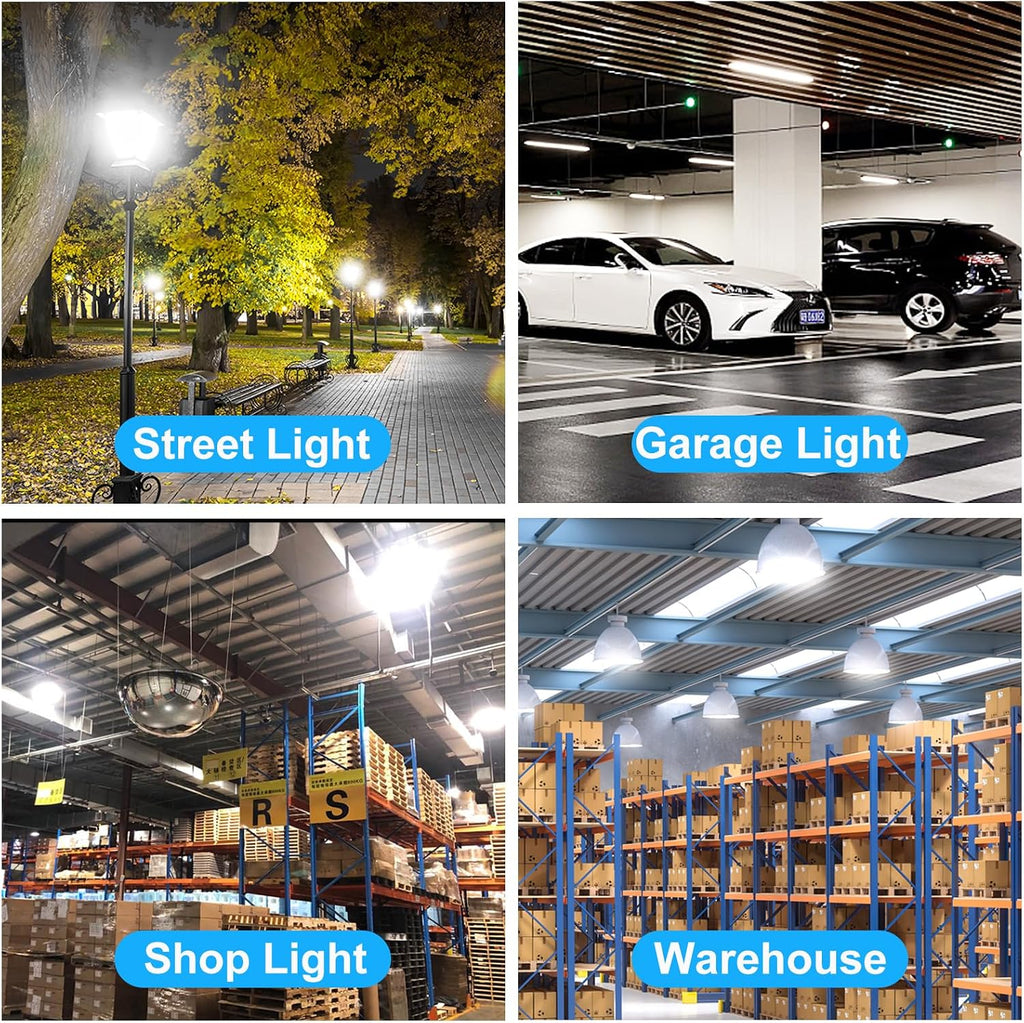 400W Equivalent LED Corn Light Bulb 6000 Lumen Led Corn Bulb 50W Super Bright 5000K Daylight White E26/E27 Base LED