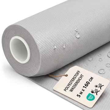 Canvas by the metre, made of durable water-repellent polyester fabric