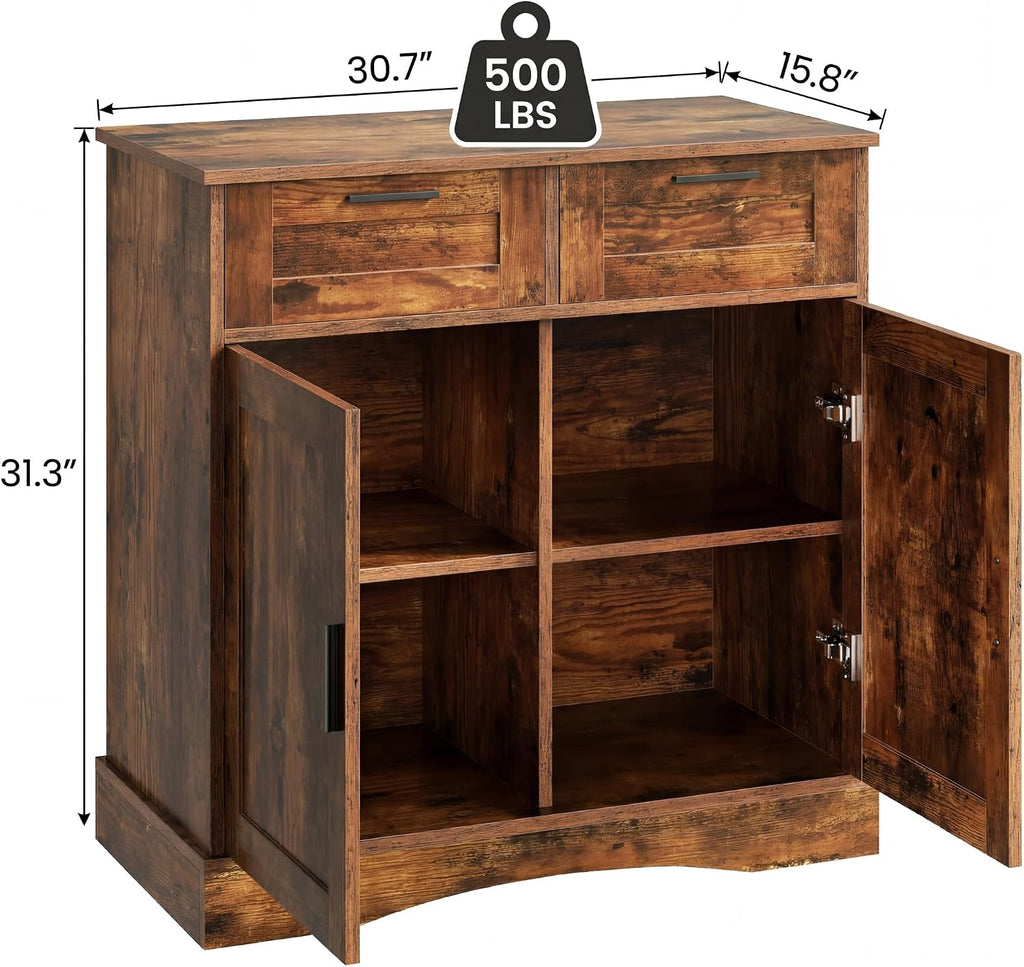 Fish Tank Stand for 20-29 Gallon, Aquarium Stand with Storage