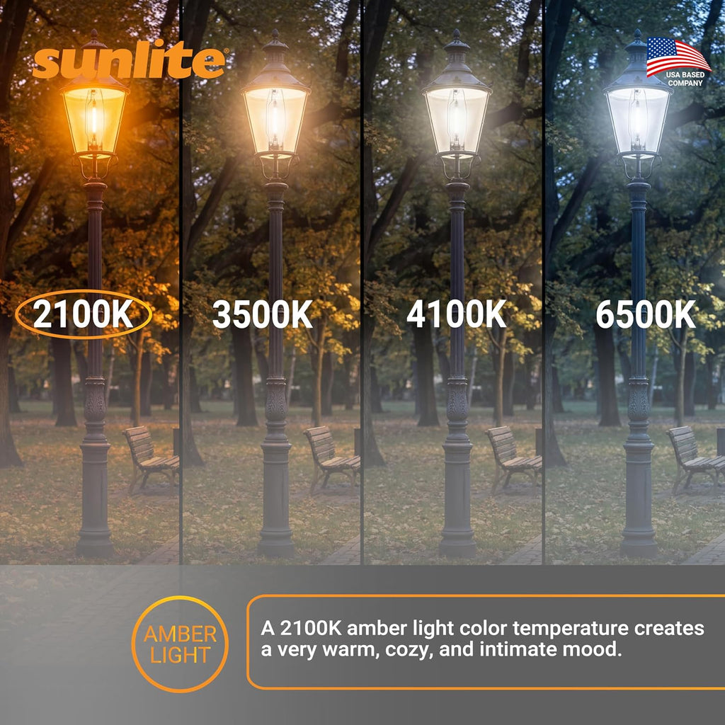 High Pressure Sodium Light Bulb, 400 Watts, ED18/MOG, Mogul Base (E39), ANSI Code S51, 48,000 Lumen, 20,000