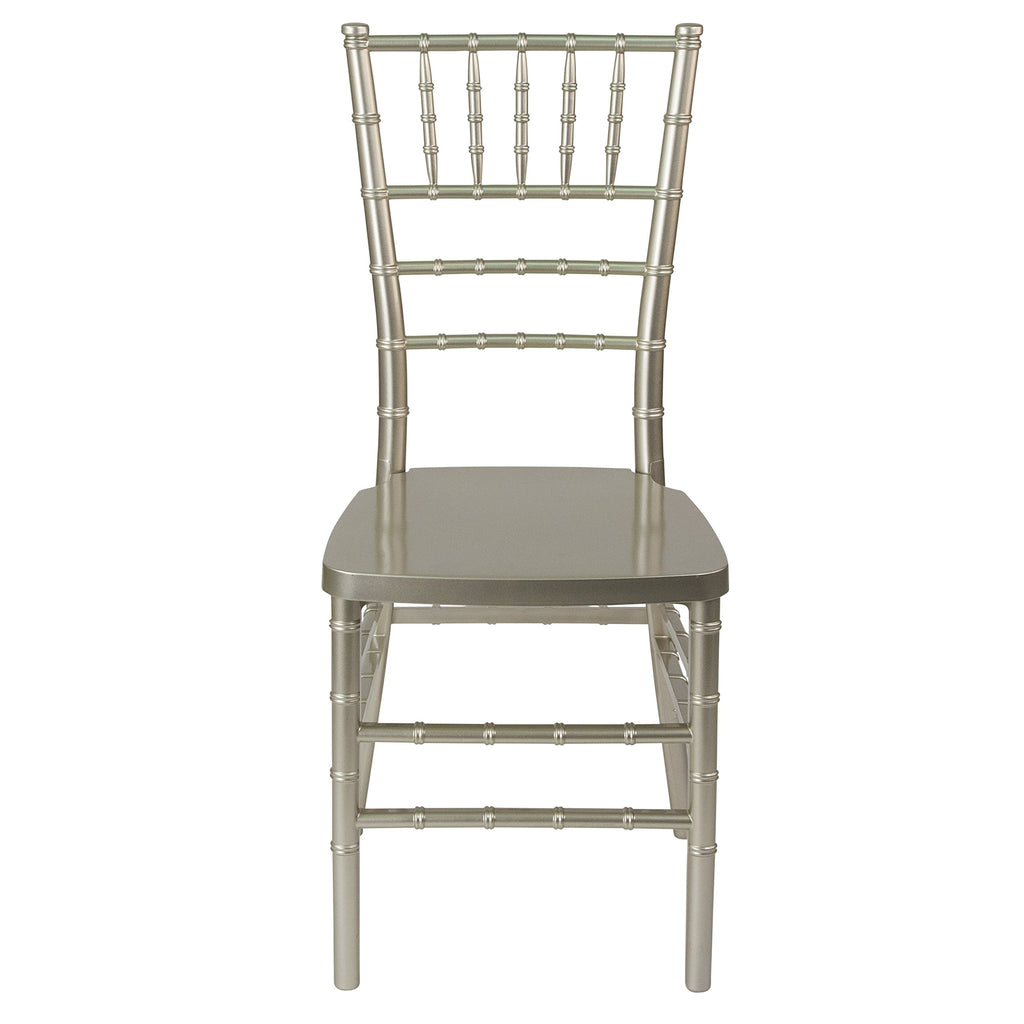 Champagne Resin Stacking Ballroom Chair