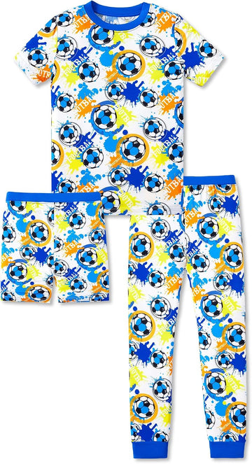 Kids Piece Pajama Sets with Bamboo Viscose, Pjs for Toddler Boys
