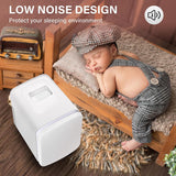 4L/6 Can Mini Fridge, Portable Cooler & Warmer Freon-Free Refrigerator, Provide Compact Storage for Skincare, Beverage