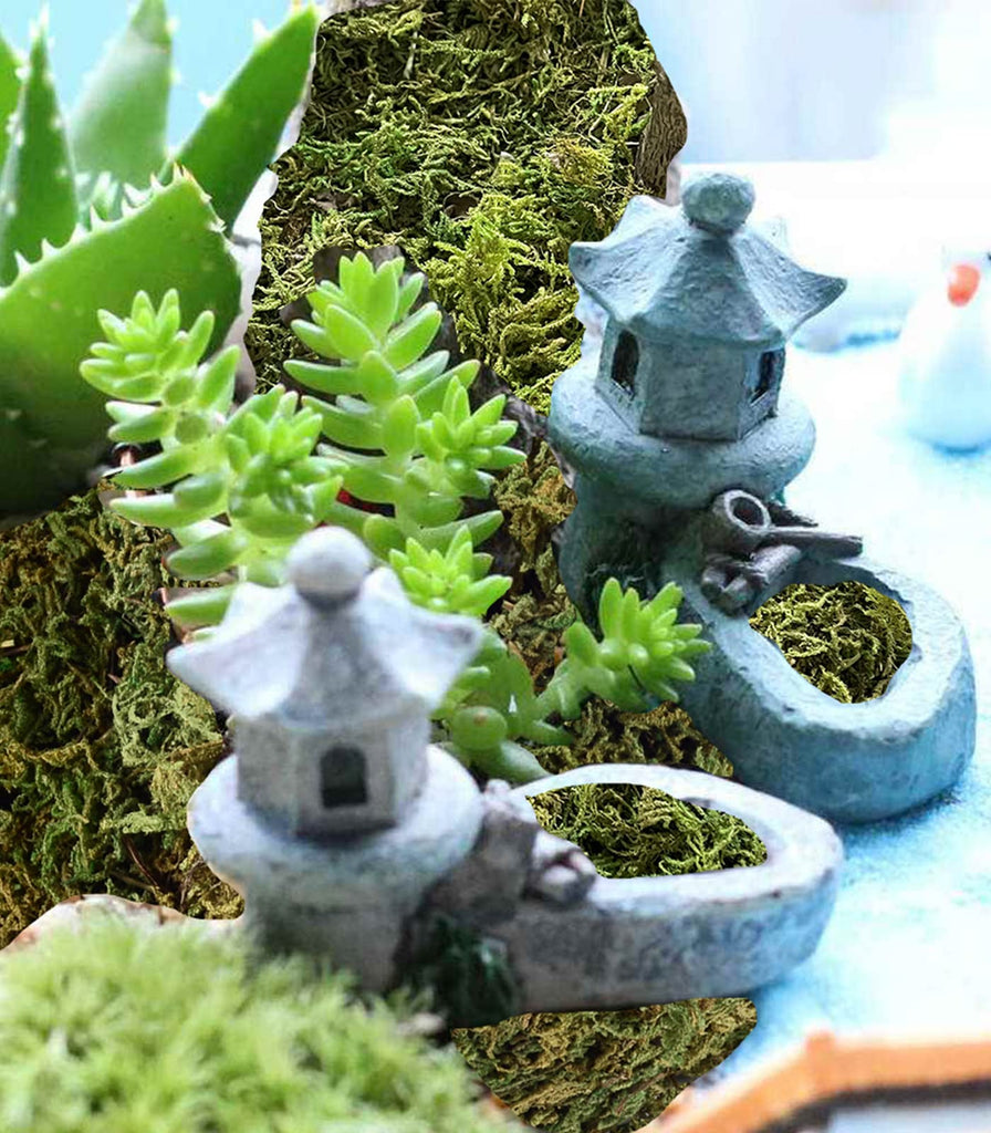 35 OZ Fake Moss for Potted Plants Artificial Moss for Fake Plants Faux Moss for Planters Decorative Moss for Craft
