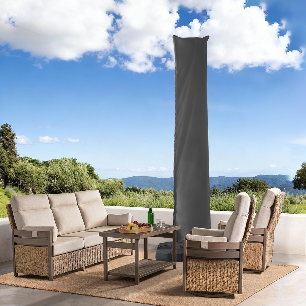Cantilever Patio Outdoor Umbrella Covers, Grey