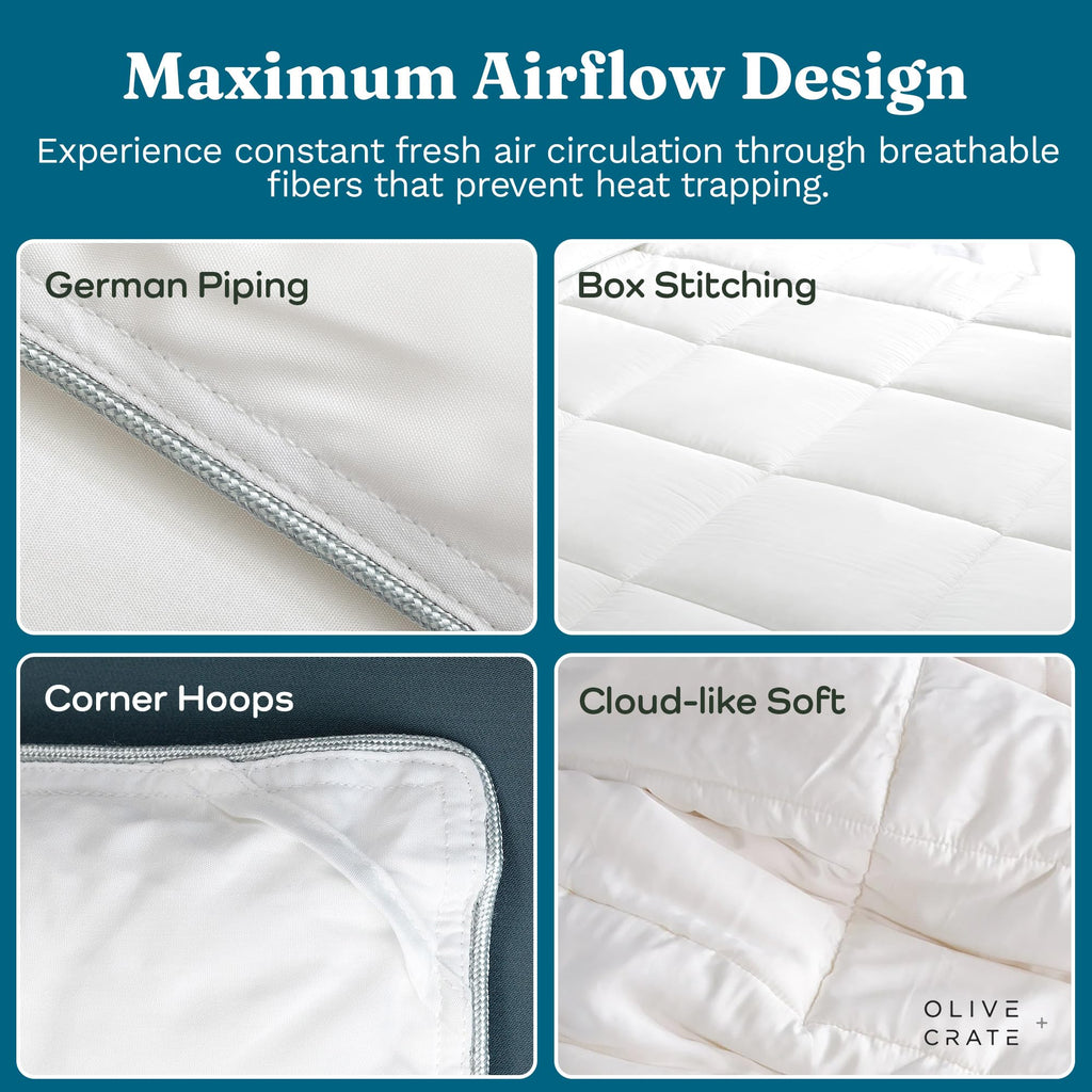 Bamboo Comforter - Duvet Insert, 62"x90"