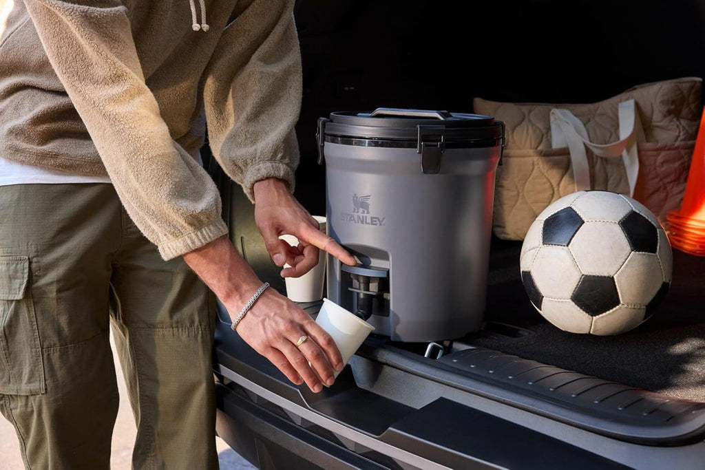 Adventure Fast Flow Water Jug | Leakproof Ice Water Dispenser | Insulated Beverage Cooler | Easy Pour Spigot
