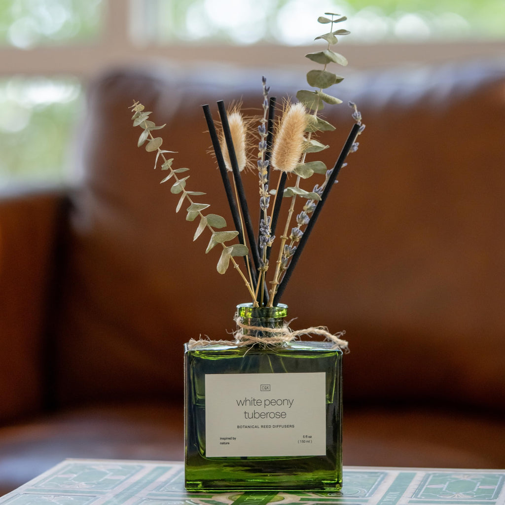 Premium Mayan Copal Reed Diffuser - 3.4 oz Natural Essential Oil Diffuser - Long-Lasting Fragrance with Rattan Scent
