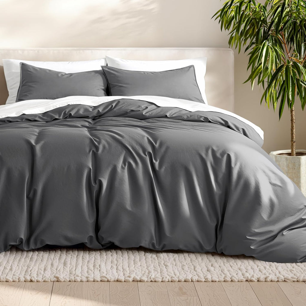 Bedding Duvet Cover Queen - Premium 1800 Super Soft Duvet Covers Collection - Lightweight, Cooling Duvet Cover - Soft