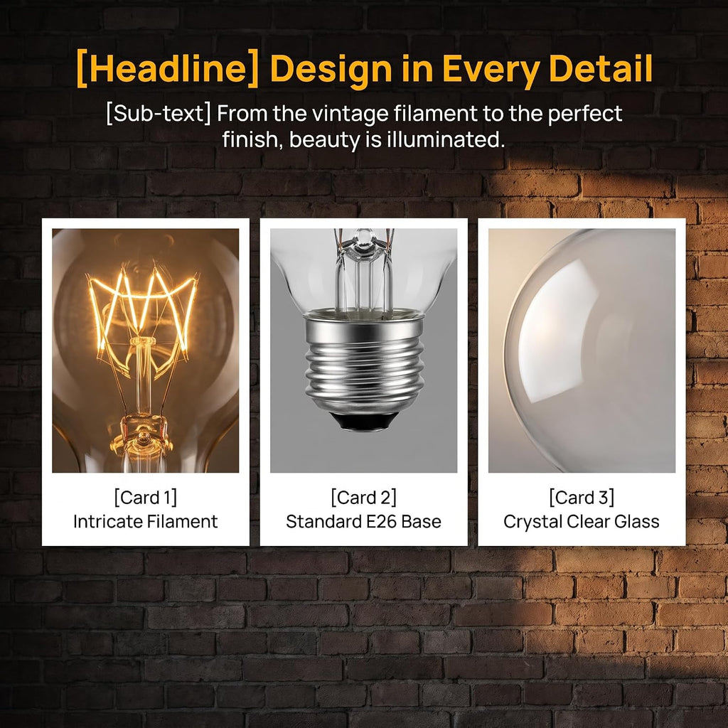 G25 Crystal Clear Bulbs, 4-Pack