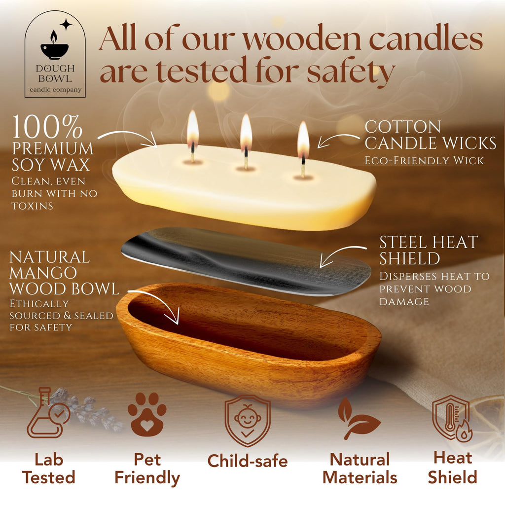 Bowl Candle Co. Coffee Candle - 10x6 Large Aromatherapy Gifts for Men, and Women 100% Soy Candles, Coffee Vanilla