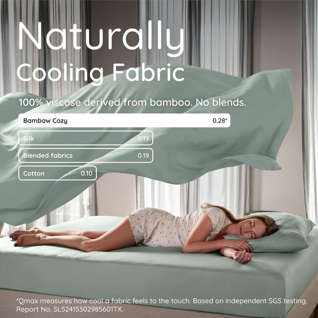 King Sheets Set 4pcs - 100% Viscose Derived from Bamboo Sheets King Size Deep Pocket, Fits Up to 16'', Luxury