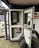 Outdoors 16L Propane Tankless Water Heater 4.22GPM, On Demand Propane Hot Water Heater for Off Grid