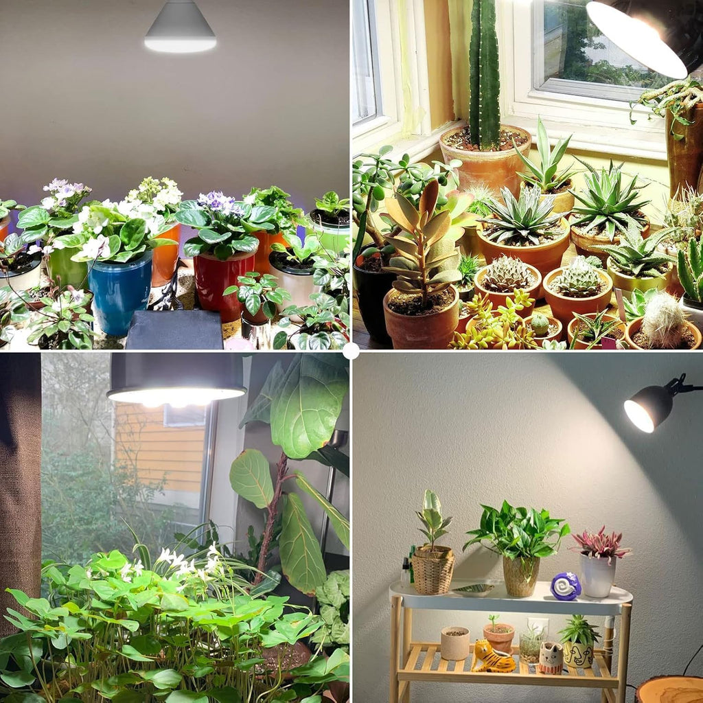 200W Equiv. Full Spectrum LED Grow Light Bulb 4000K IP54 Waterproof