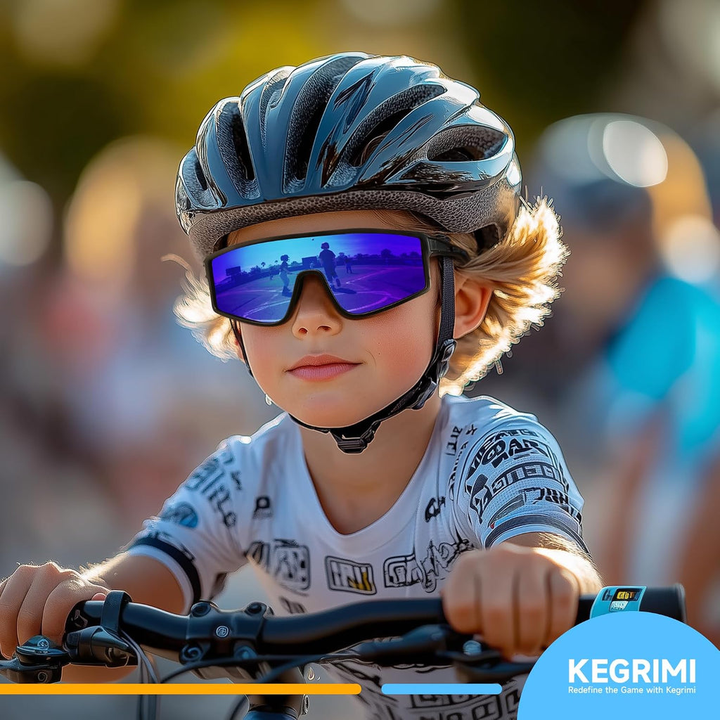 Kids Polarized Sunglasses Youth Baseball Sun Glasses for Boys Girls