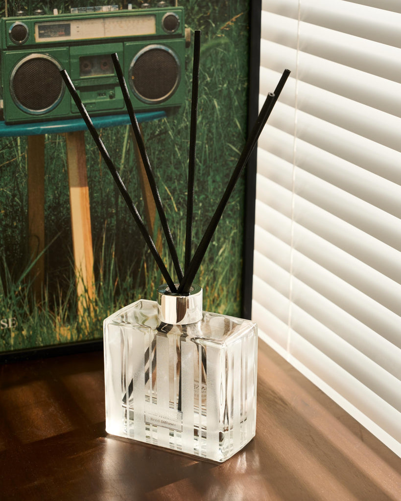 Reed Diffuser Set, Citrus Zest, 7.04 oz Natural Essential Oil