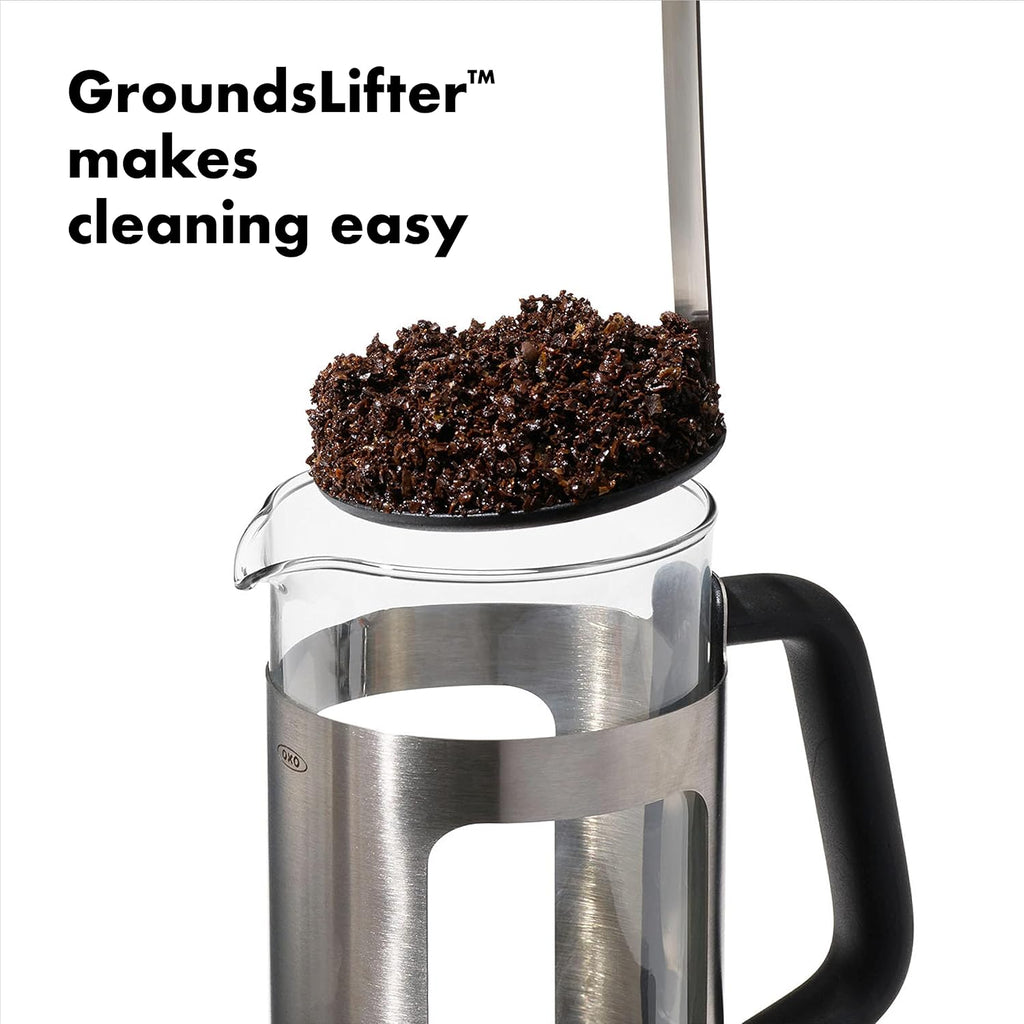 Brew Stainless Steel French Press Coffee Maker - 32oz