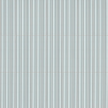 Porcelain Fluted Wall Tile |Nimbus Celestial Breeze | 7" x 16"