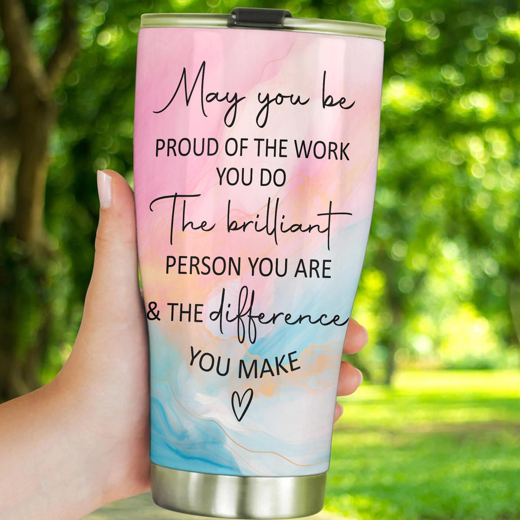 Thank You Amazing Dog Handler Tumbler Stainless Steel 30oz, Appreciation Gifts for Coworkers, Employees & Staffs