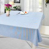 Vintage Cotton Tablecloths, Rectangle Table Covers Pure Cotton Gingham Tablecloths Oversized Christm