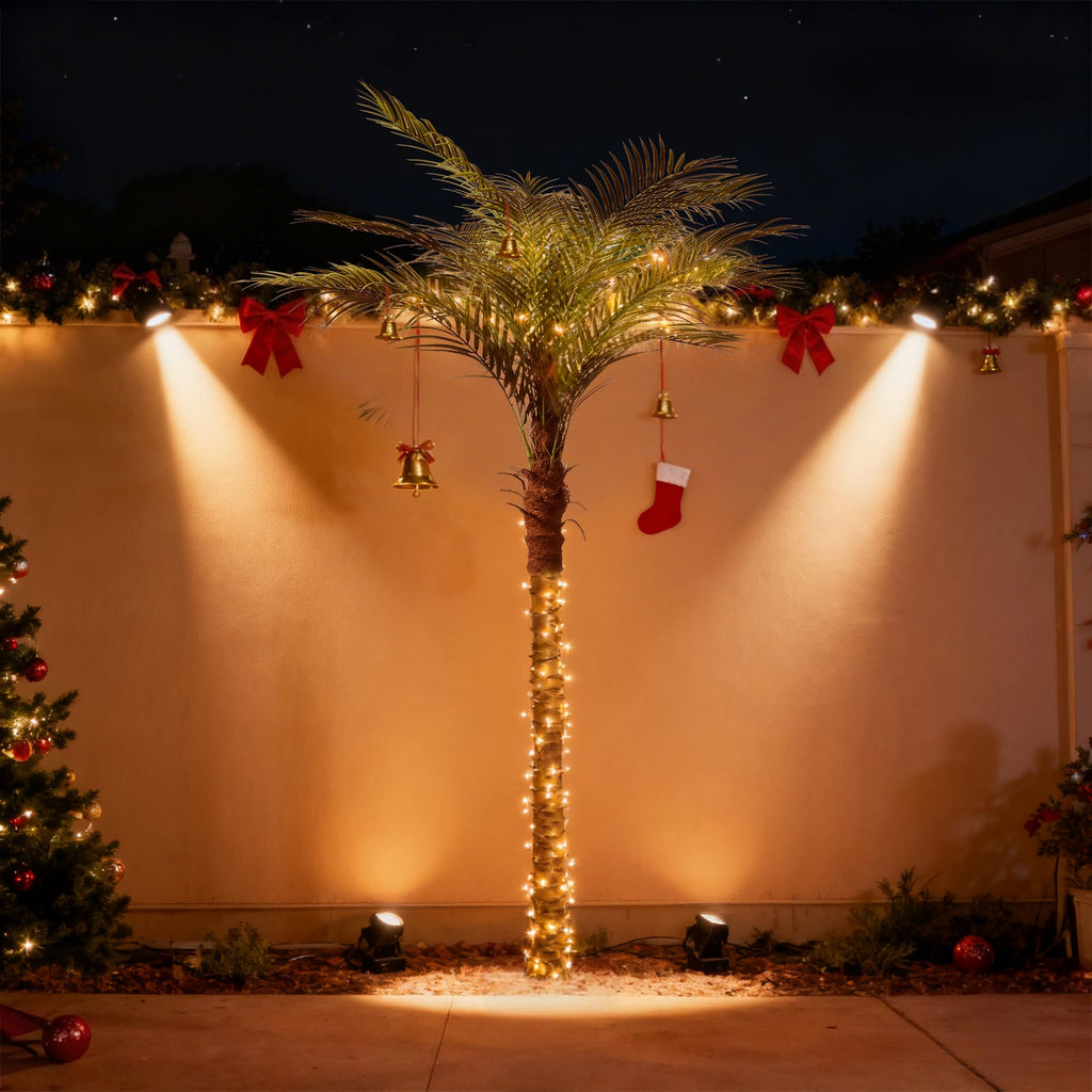 Artificial Phoenix Palm Tree 7ft Tall Outdoor/Indoor Decor