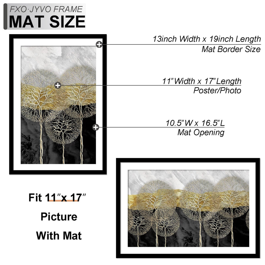 13x19 Picture Frame Set of 6 for Photo Poster Horizontally/Vertically