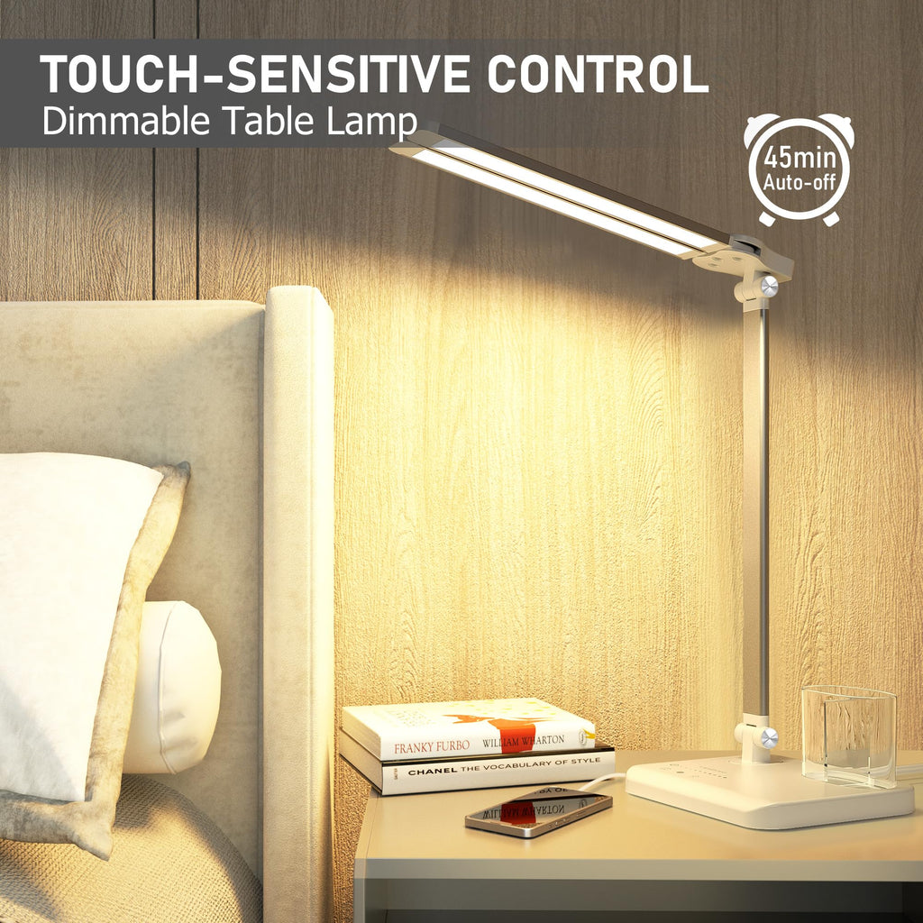 LED Desk Lamp Desk Light Table Lamp 50 Lighting Modes Timer