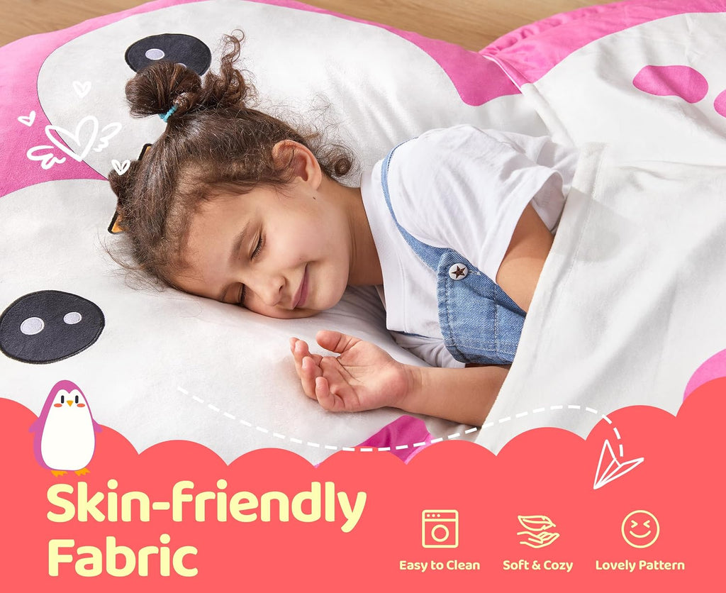 Bean Bag Chair for Kidsbean Bag Playroom Living Room Pink