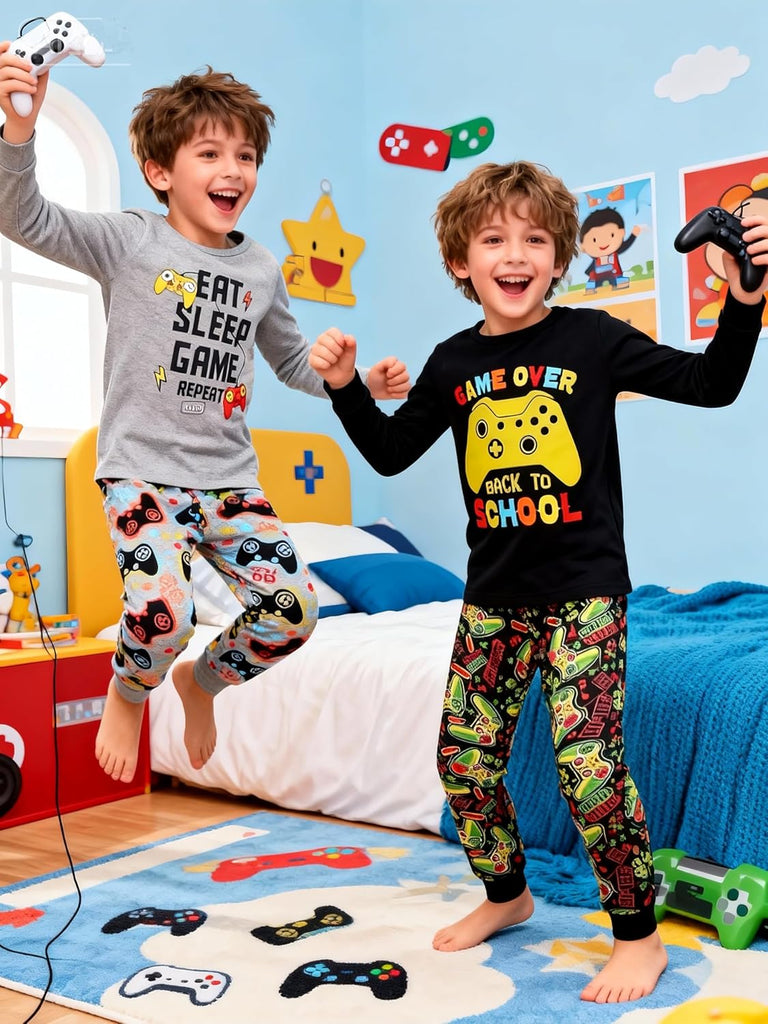 Boys Pajamas Piece Pyjama Set for Kids Boys Clothes PJs