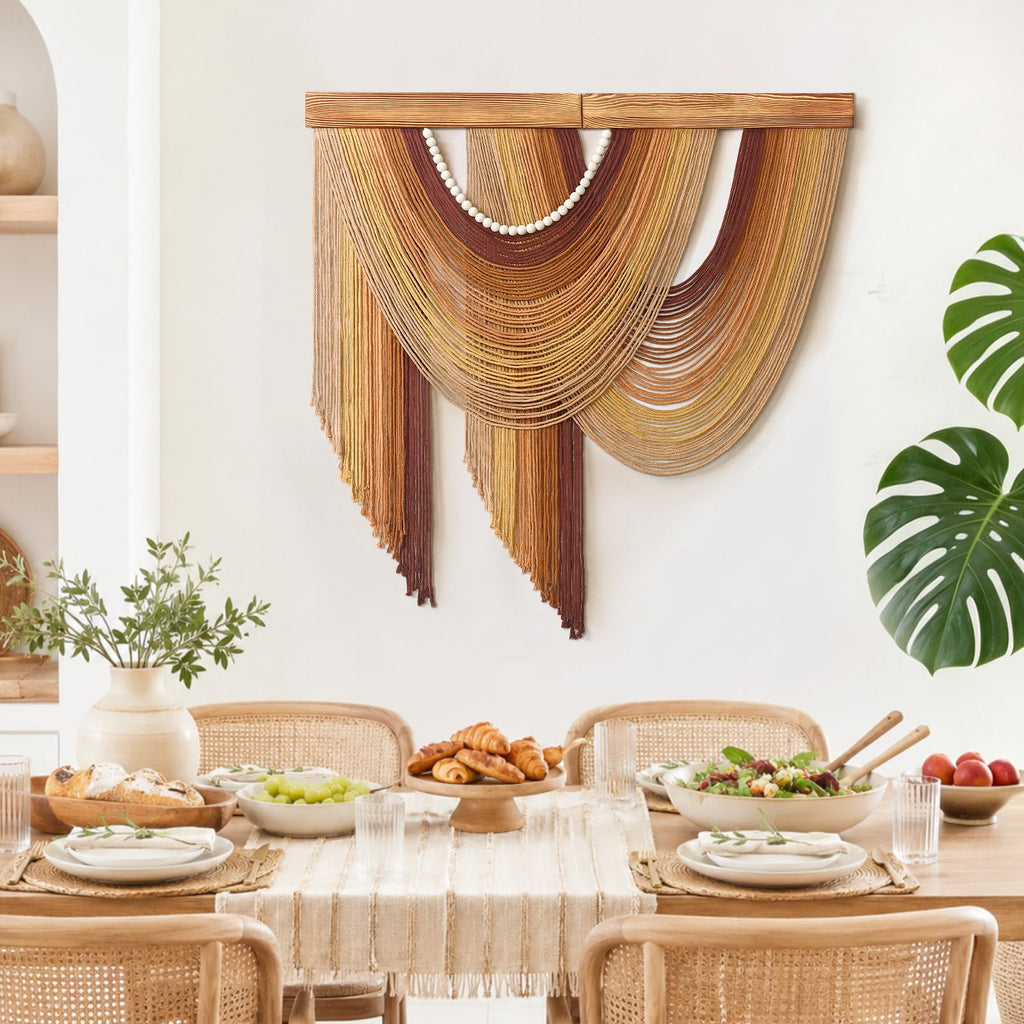 Large Macrame Wall Hanging Boho Tapestry Macrame Wall Art Decor