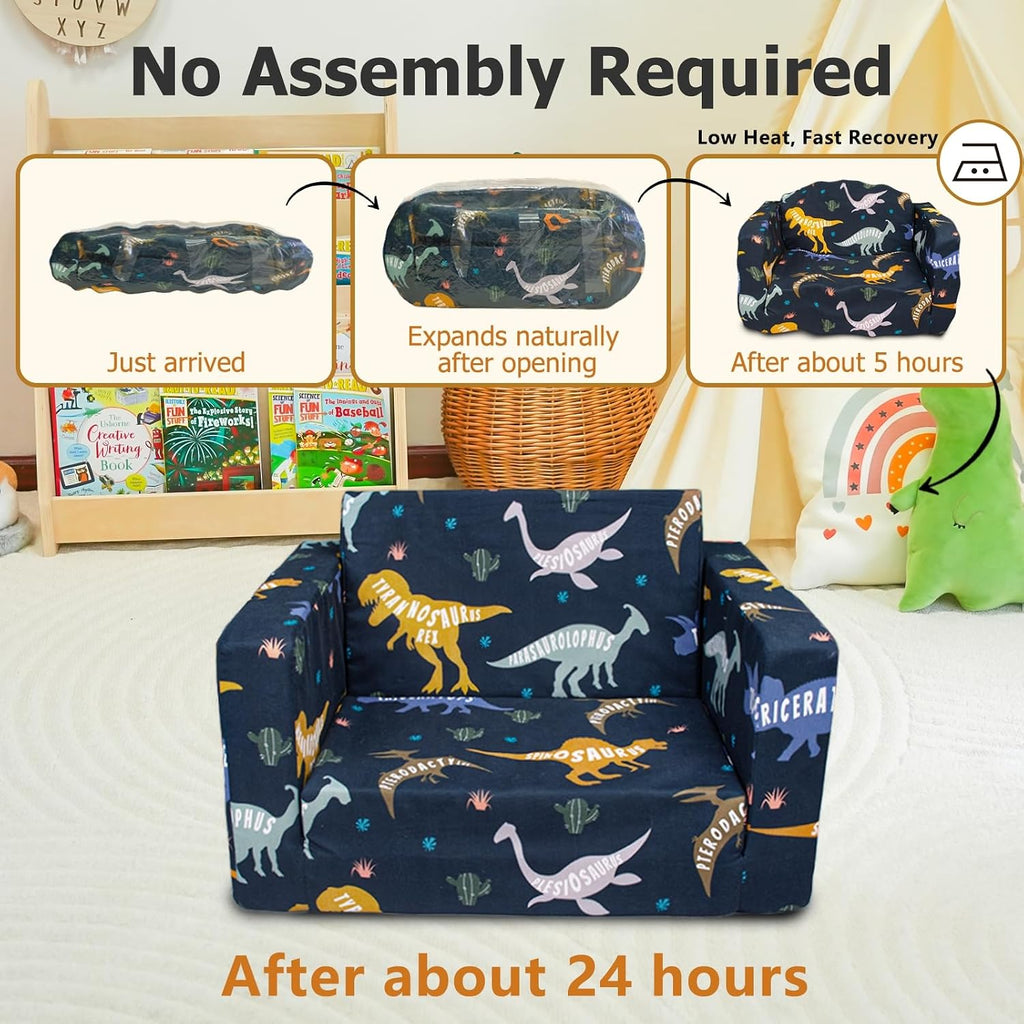 Kids Couch, in-1 Kids Fold Out Couch