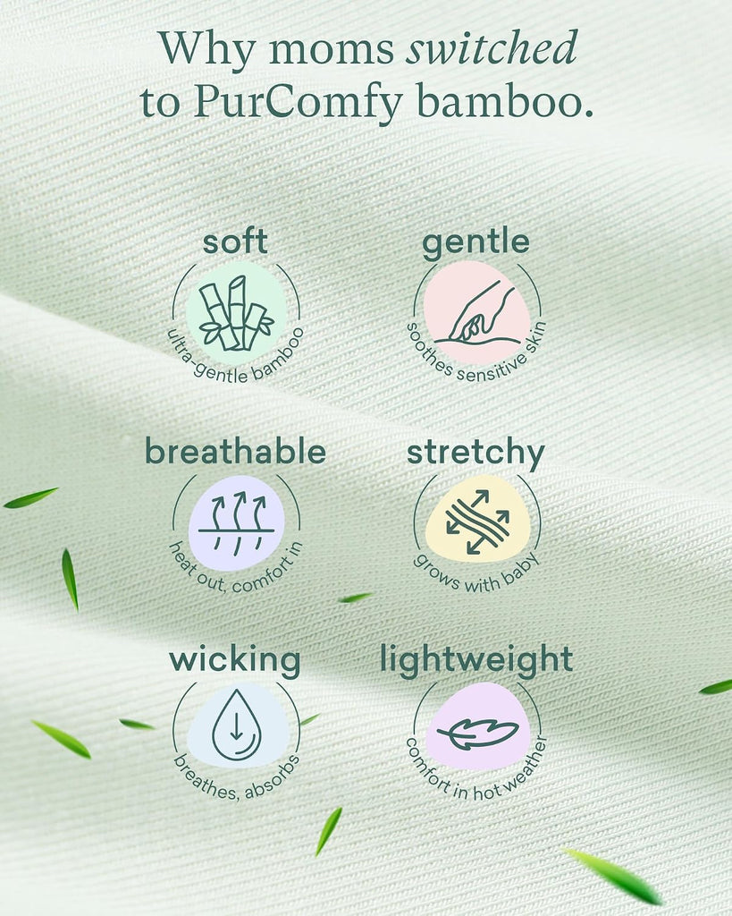 Summer Sleep Sack, 0.5 TOG Bamboo Viscose Baby Wearable Blanket