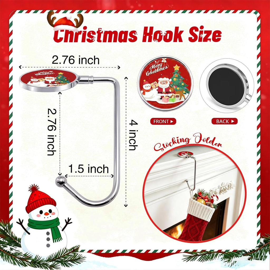 Knit Christmas Stockings, 18 Large Xmas Family Stocking - Set of 3
