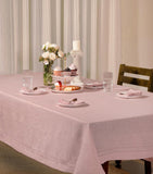 Premium 100% Pure Linen Tablecloth 70"x120" Rectangle, Double Hemstitched Table Cover for Dinner, Pa