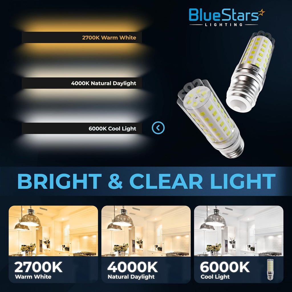 10W 100 Watt Equivalent LED Corn Light Bulbs E26/E27 Medium Base