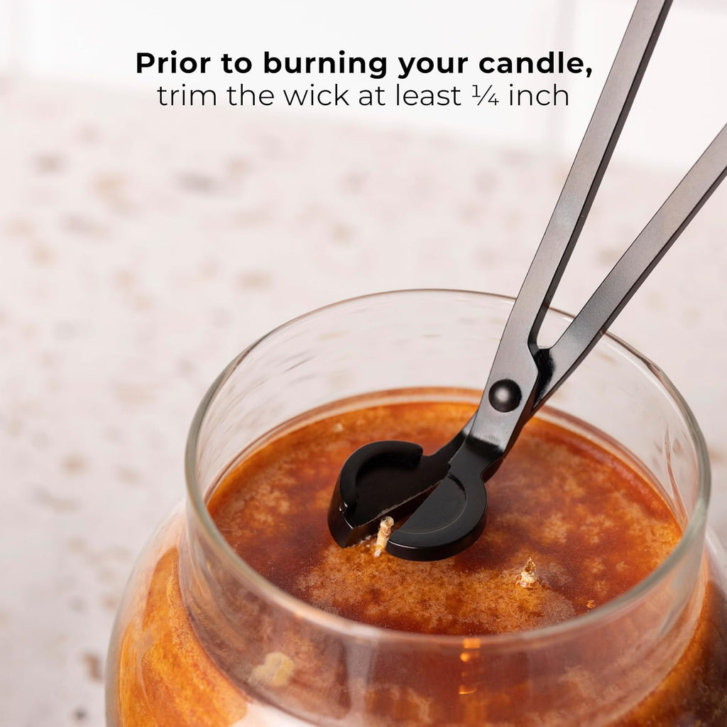 Orange Cinnamon Clove - 34oz Papa Scented Candle Jar with Lid - Keepers of the Light - 155 Hours of Burn Time, Gift - Set of 34