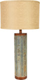 Sunnydaze 31" Modern Table Lamp with Copper Accents - Table Top Lamp