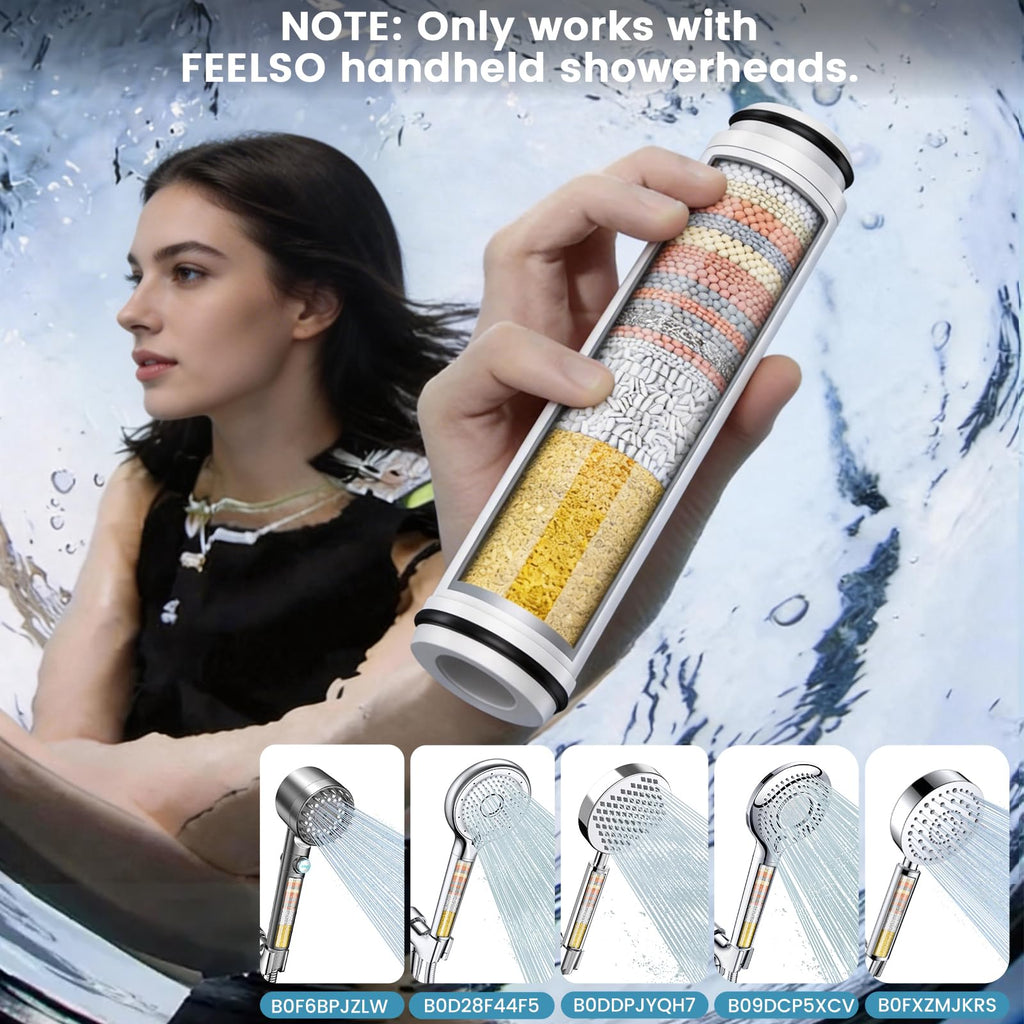 Shower Filter Compatible with Shower Head Filter Replacement