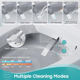T38 Artistic Smart Toilet, Bidet Toilet with Powerful Flush, Auto Open/Close Lid, Instant Warm Water