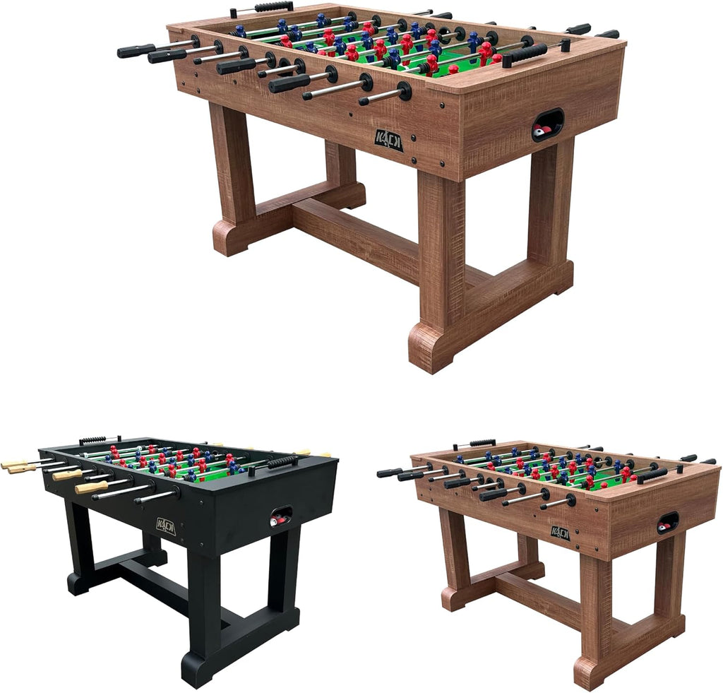 55" Foosball Table - Professional Full-Size Indoor Game Table