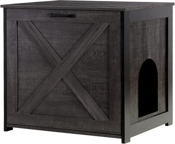 Cat Litter Box Enclosure, Hidden Litter Box Furniture, 23.6 Inches