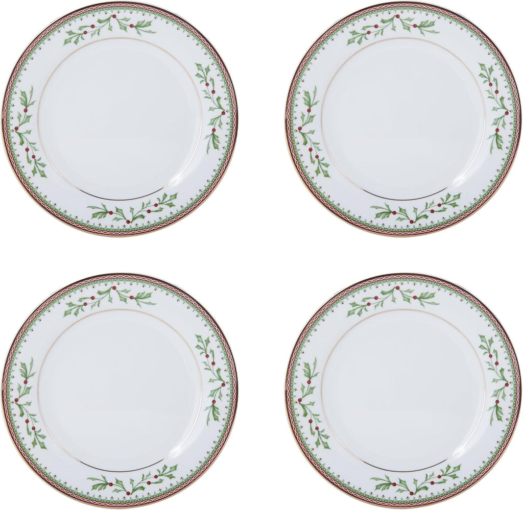 Holiday Traditions Dinnerware Set with Mugs (16 Piece)