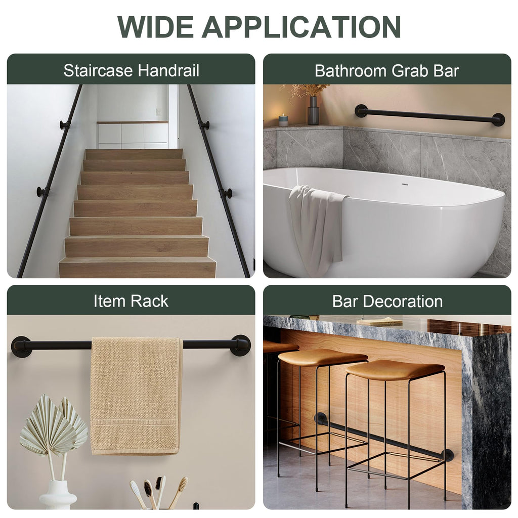 Hand Rails for Indoor Stairs | Casa Home Living