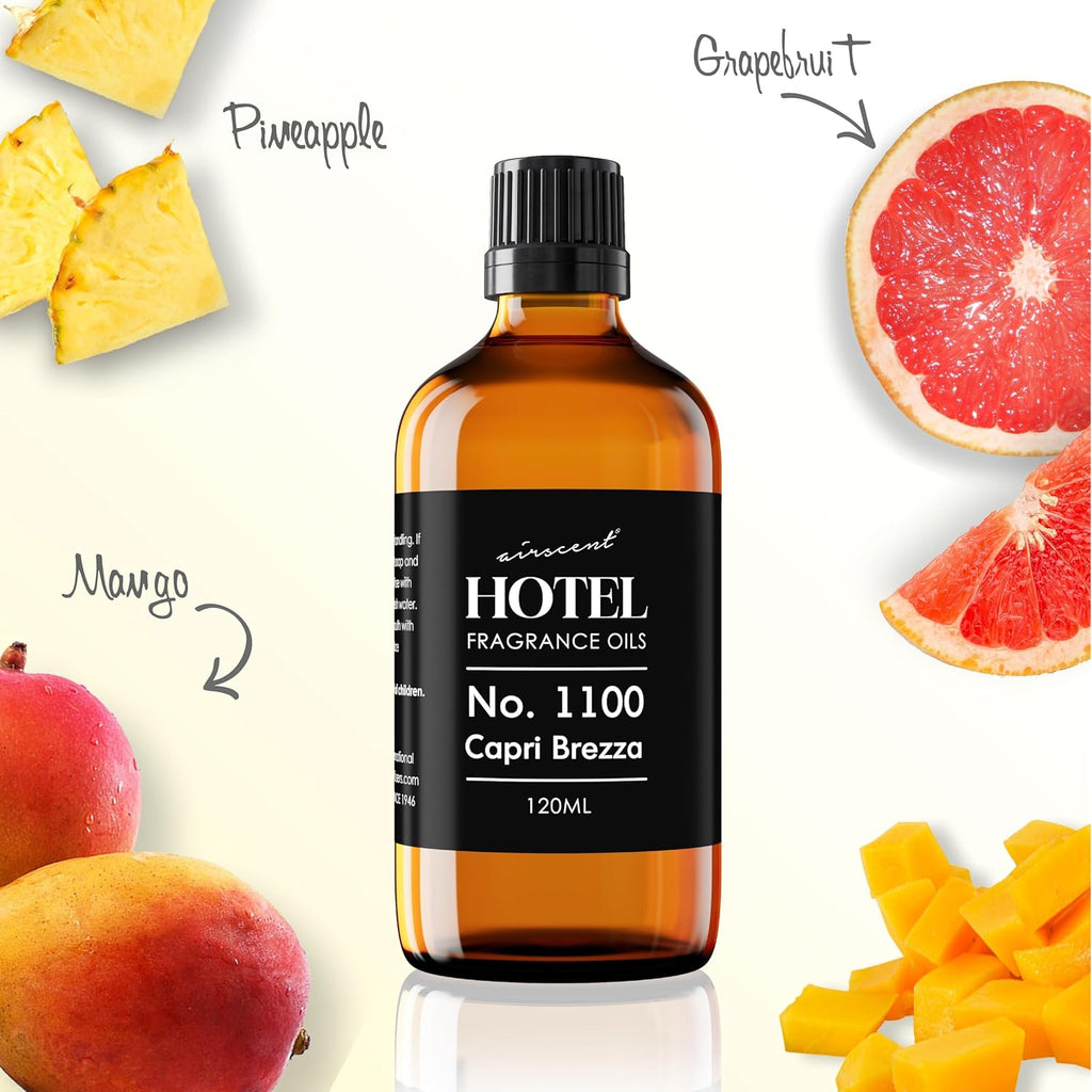 Capri Brezza Volcano-Inspired Diffuser Oil No. 1100-120 mL - Set of 4