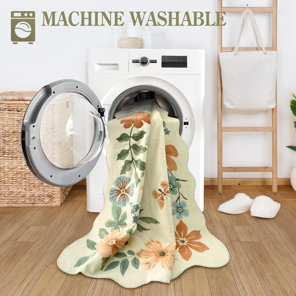 Floral Kitchen Runner Rug, Rug Runners s Non Slip