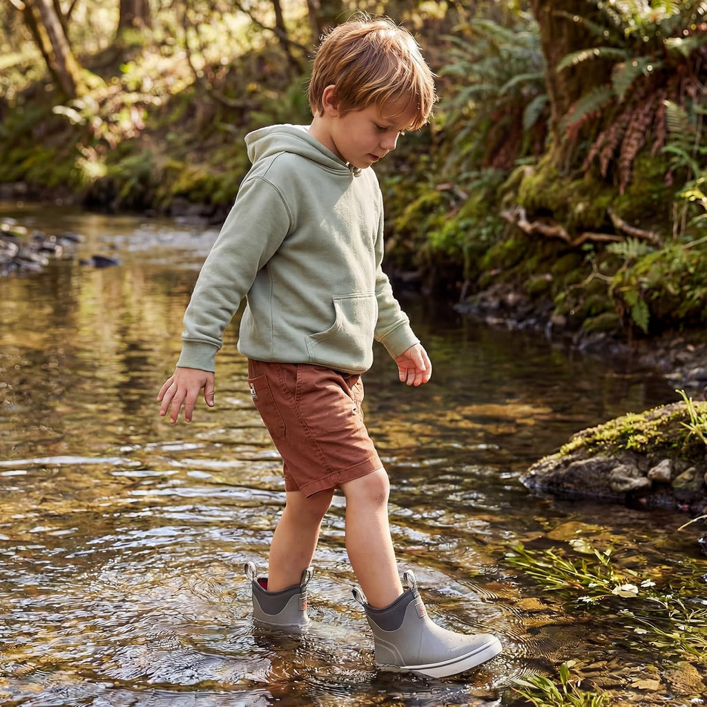 Kid's Waterproof Deck Boots for Toddlers Boys and Girls