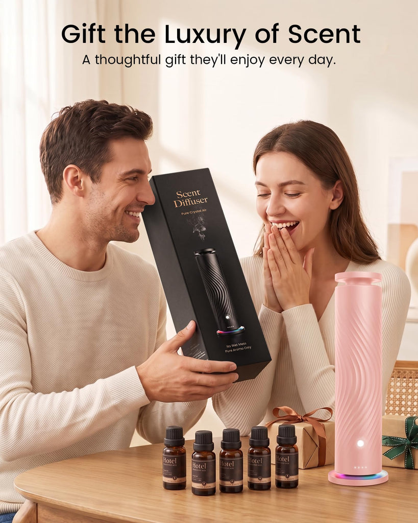 Waterless Essential Oil Diffuser, Ultra-Quiet