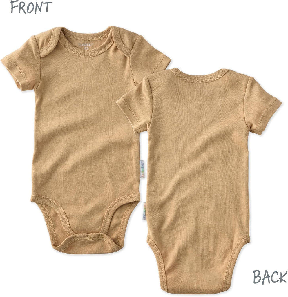 Avery Multipack Short Sleeve Bodysuits 100% Organic Cotton